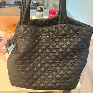 MZ Wallace Quilted Black Tote